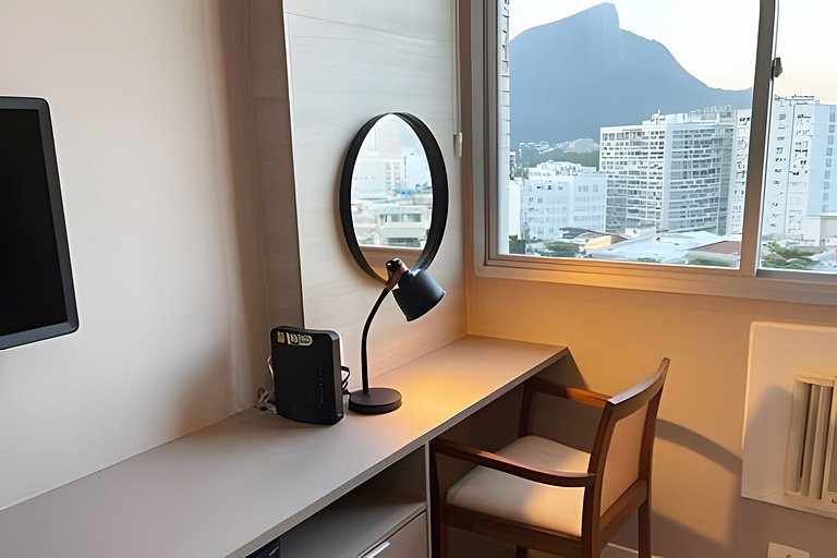 Excelente apartamento con hermosa vista en Leblon!