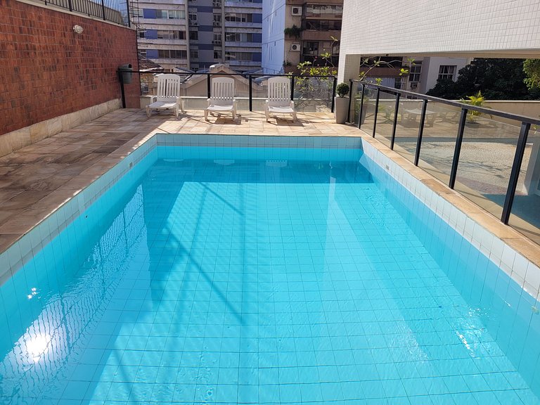 Excellent apartment with a great view in Leblon