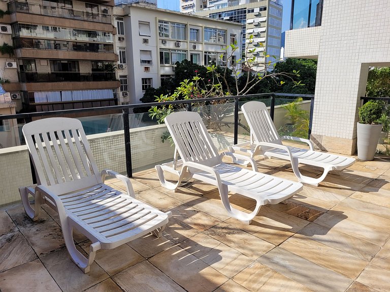 Excelente Apartamento com ótima vista no Leblon!