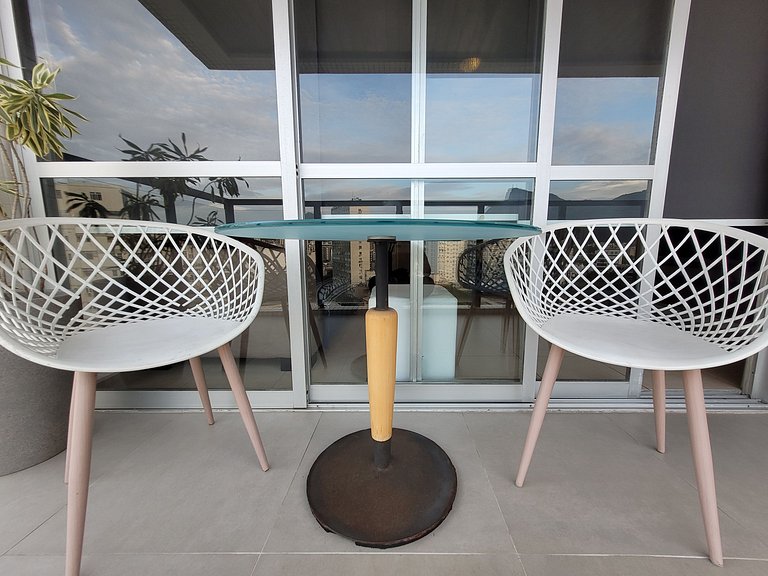 Excelente apartamento con hermosa vista en Leblon!