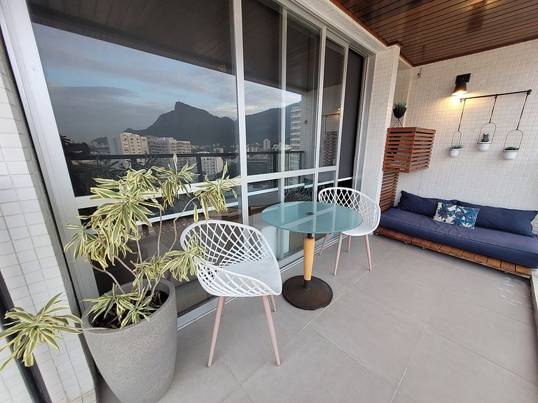Excelente apartamento con hermosa vista en Leblon!