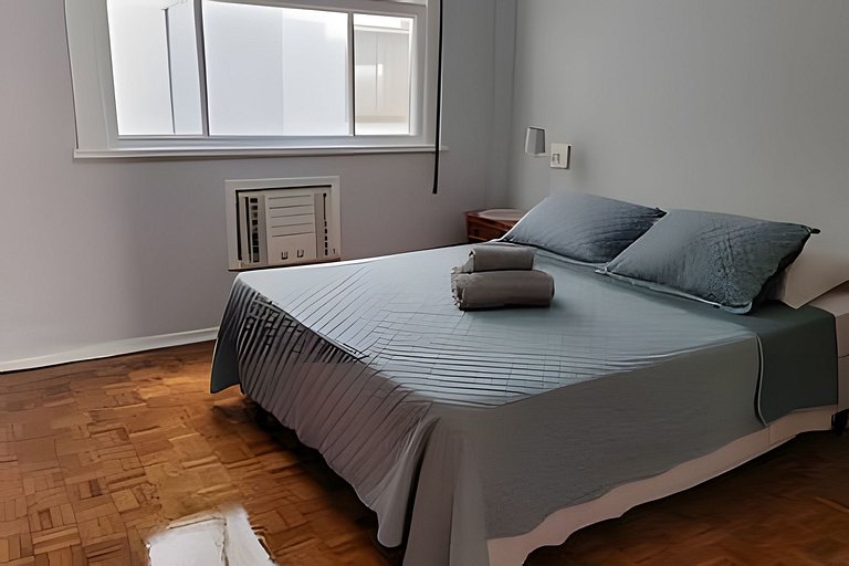 Confortável e Espaçoso Apartamento perto da Praia