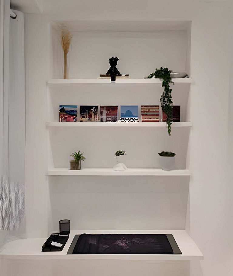 Estudio amplio y acogedor en Copacabana.