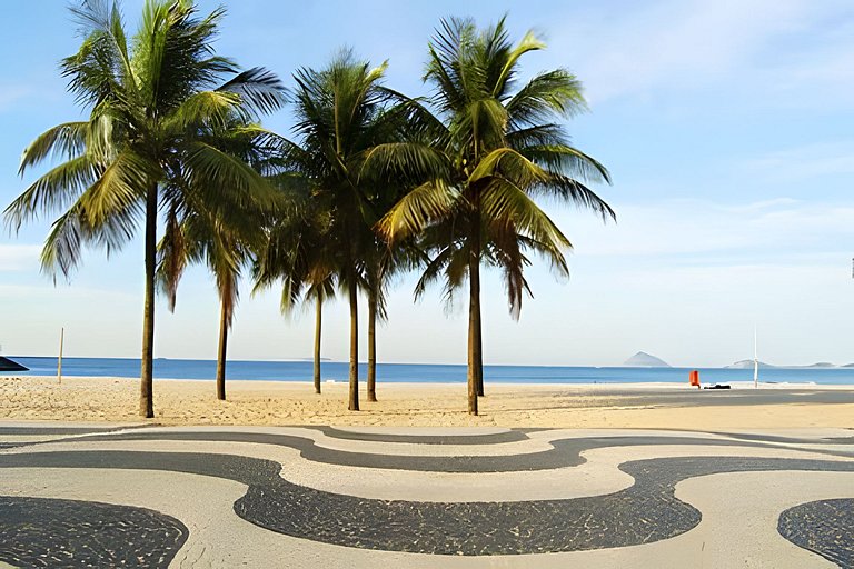 Estúdio amplo e acolhedor em Copacabana