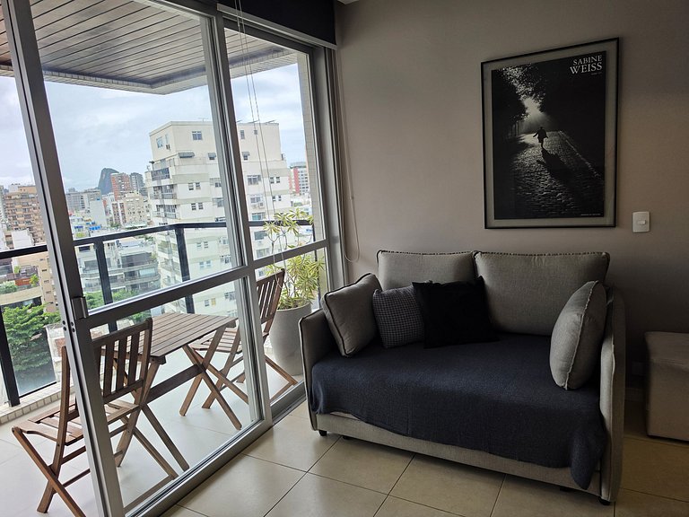 Excelente apartamento con hermosa vista en Leblon!