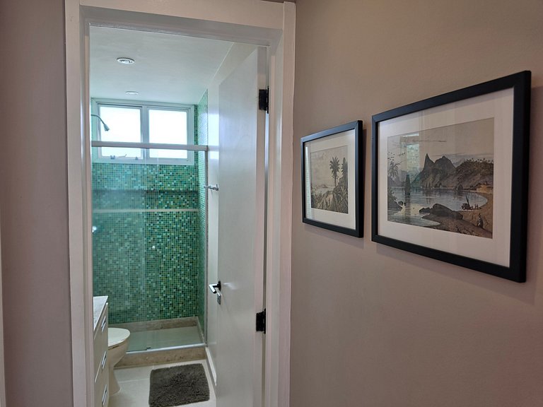Excelente apartamento con hermosa vista en Leblon!