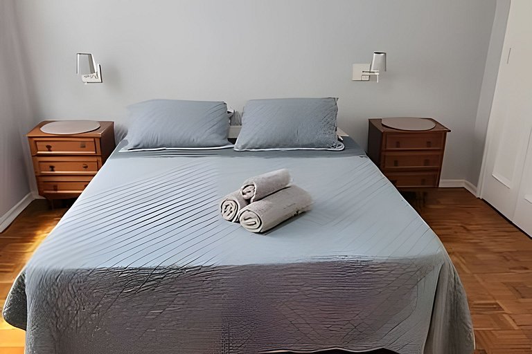 Confortável e Espaçoso Apartamento perto da Praia