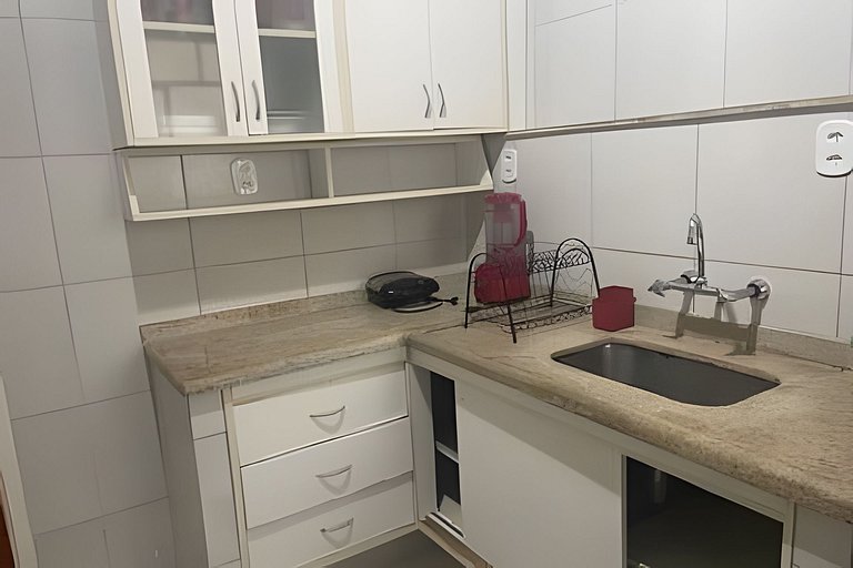 Confortável e Espaçoso Apartamento perto da Praia