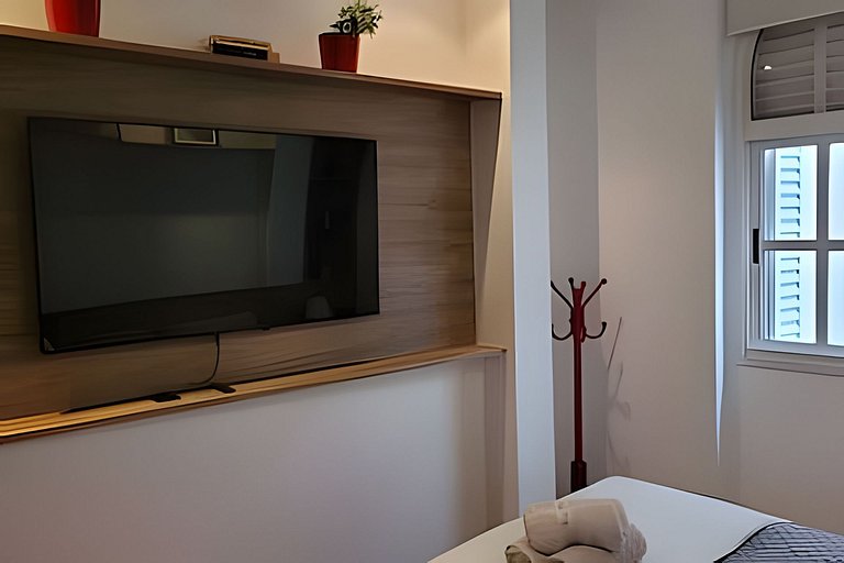 Copacabana a Passos da Praia | Design & Rooftop
