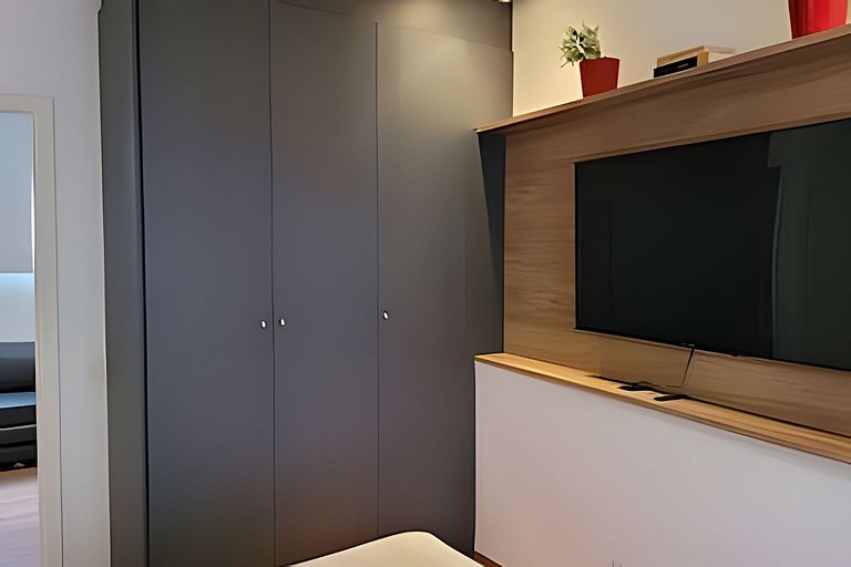 Copacabana a Passos da Praia | Design & Rooftop