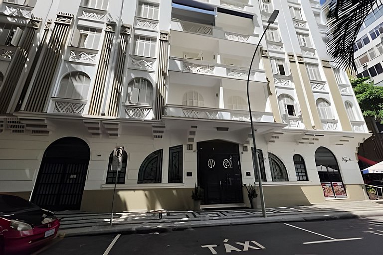 Copacabana a Passos da Praia | Design & Rooftop