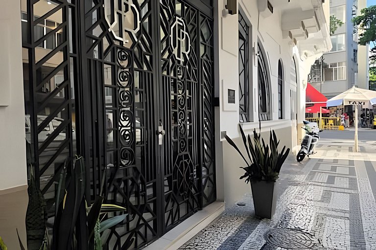 Copacabana Steps from the Beach | Design & Rooftop